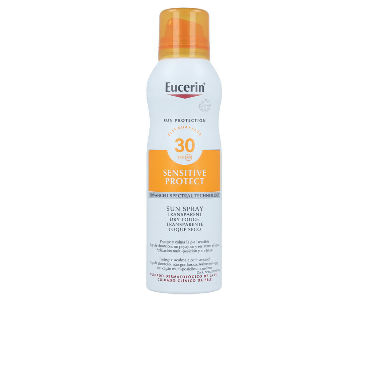 Protetor Solar Corporal em Spray Sensitive Eucerin 200 ml